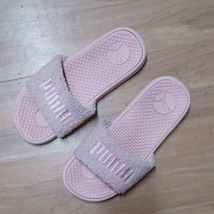 Women's Pink Puma Sandals